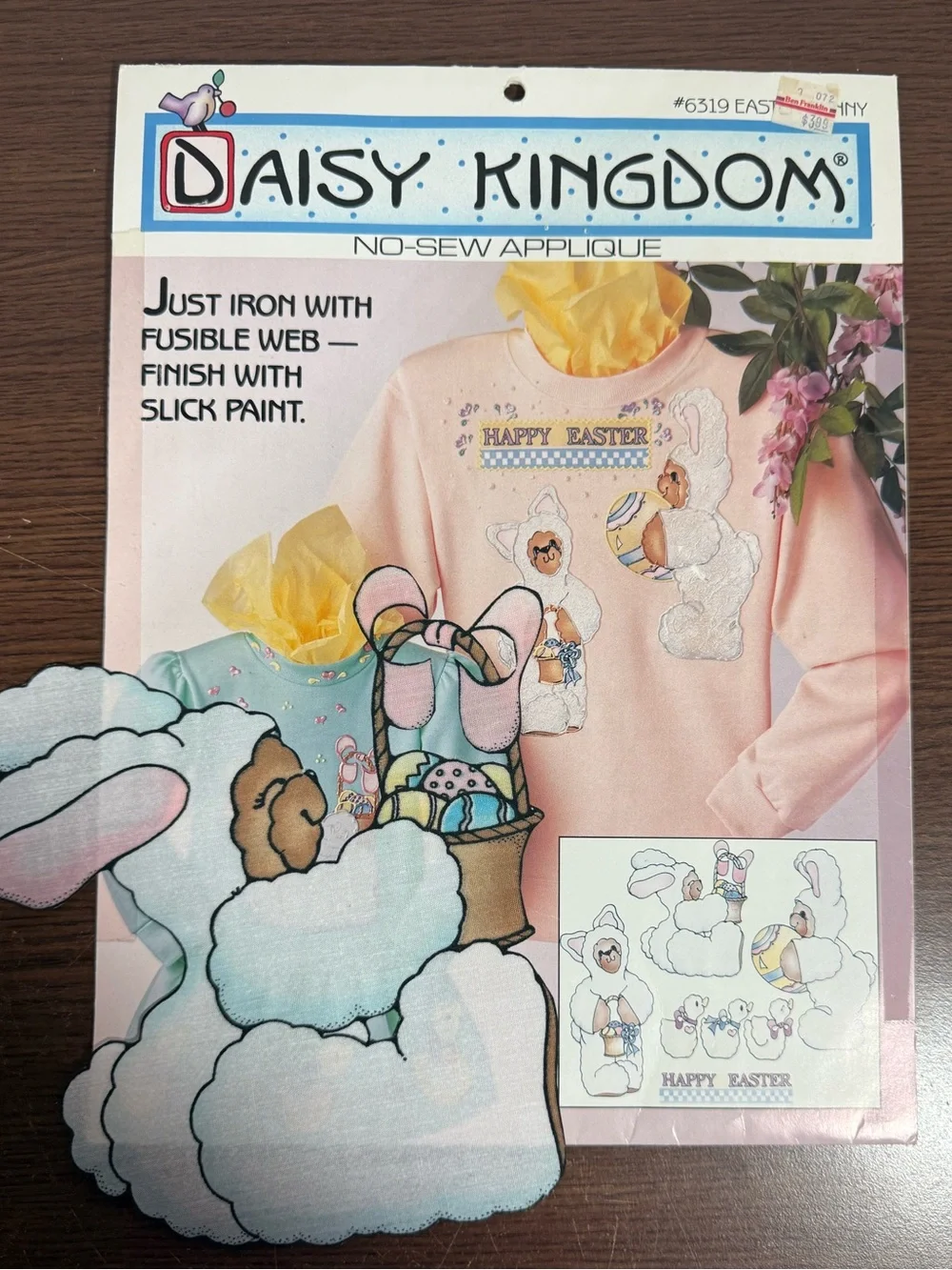 Daisy Kingdom Fabeic Appliqués 90’s Vintage Cottage Core